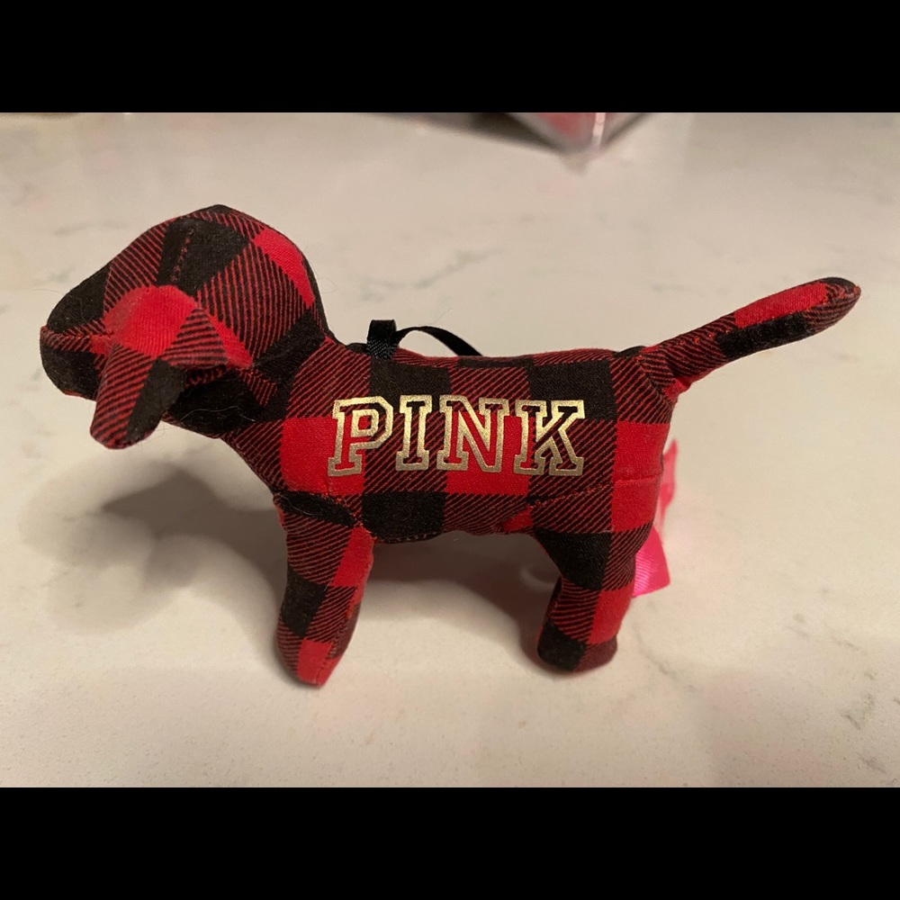 VS PINK RARE ORNAMENT DOG
